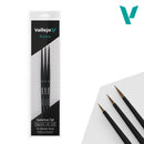 B01990 PRO MODELER. DEFINITION SET PINCEL PELO NAT. No.4/0-3/0-2.0
