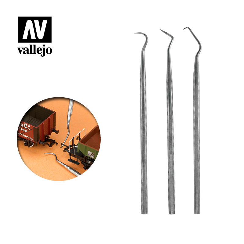 T02001 Set of 3 Stainless Steel Probes