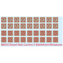 BBX55 Universal Carrier Patrol (Plastic)(x9 Tanks Plastic)