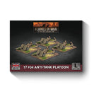 BBX52 17 pdr Anti-tank Platoon (Plastic)(x4 Guns Plastic)