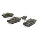 BBX56 Churchill Armoured Troop (Plastic)(x3 Tanks Plastic)