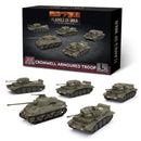 BBX57 Cromwell Armoured Troop (Plastic)(x5 Tanks Plastic)
