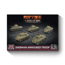 BBX60 Sherman Armoured Troop (Plastic)(x5 Tanks Plastic)