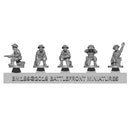 BBX54 6 pdr Anti-tank Platoon (Plastic)(x4 Guns Plastic)