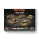 GBX140 Tiger Heavy Tank Platoon (Late War x5 Tanks Plastic)
