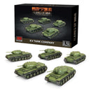 SBX73 KV Tank Company (Late War x5 Tanks Plastic)