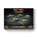 SBX73 KV Tank Company (Late War x5 Tanks Plastic)