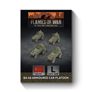 SBX76 BA-64 Armoured Car Platoon (Late War x4 Tanks Plastic)