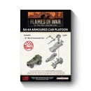 SBX76 BA-64 Armoured Car Platoon (Late War x4 Tanks Plastic)