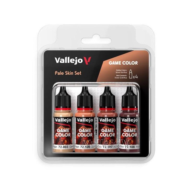 72.379 GAME COLOR SET PIEL PALIDA 4 X 18ml