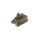 UBX70 M5 Stuart Light Tank Platoon (Late War x5 Tanks Plastic)Contains five M5 Stuart tanks