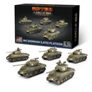 UBX88 M4 Sherman (Late) Platoon (x5 Plastic)