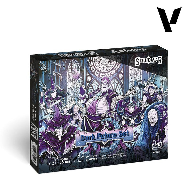 72.202 GAME COLOR SET: DARK FUTURE SET BY SQUIDMAR MINIATURES