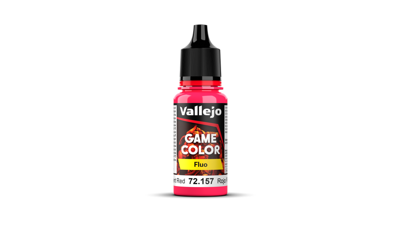 104 72.157 ROJO FLUORESCENTE (3 UNIDADES)