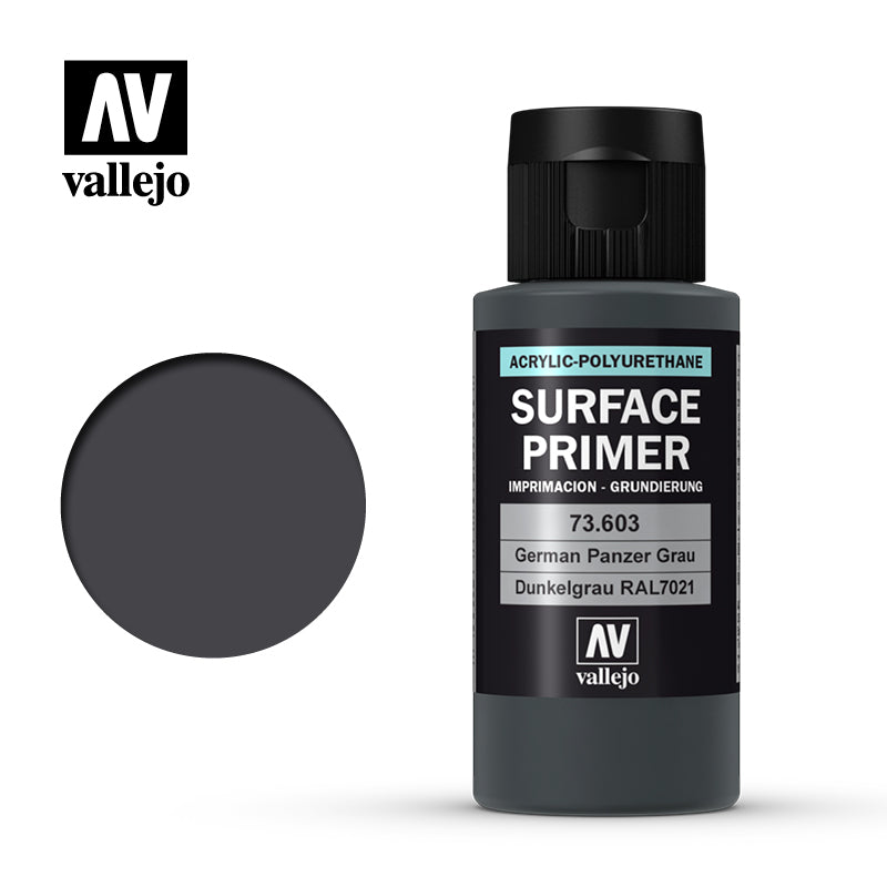 73.603 Surface Primer Dunkelgrau RAL7021 (60ml)